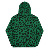 Green leopard Hoodie