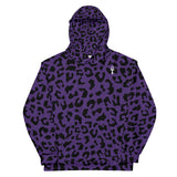 Purple leopard Hoodie