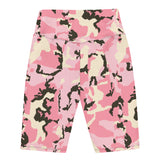 Pink camo Biker Shorts